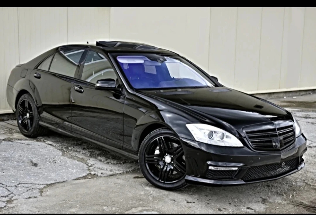 Mercedes-Benz S 500 Amg ПАНО 3XTV  ЛИЗИНГ  100%   !!!, снимка 2 - Автомобили и джипове - 54393415