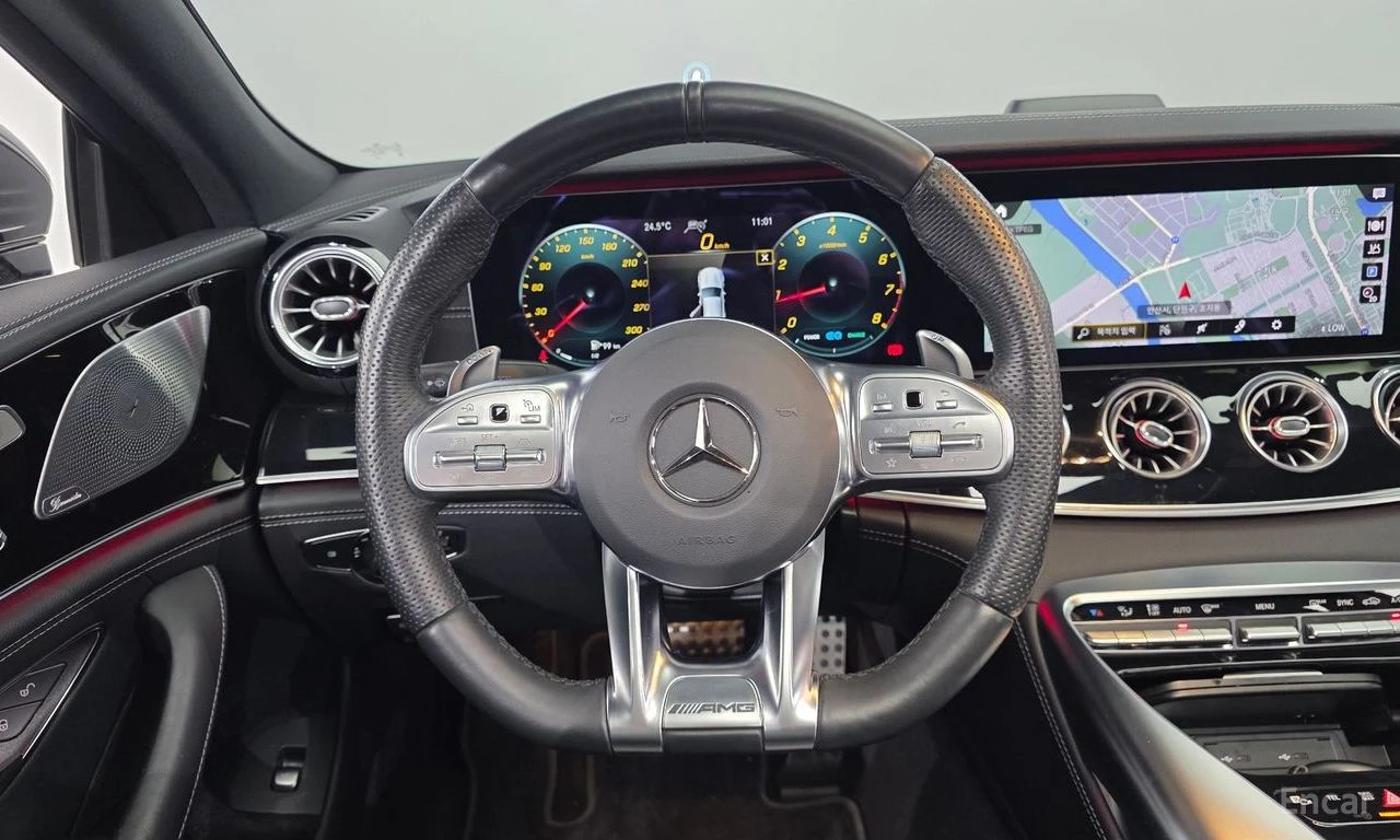 Mercedes-Benz AMG GT 43* 4MATIC+ * BURMESTER* ПОДГРЕВ* ОБДУХВАНЕ* 360КА, снимка 7 - Автомобили и джипове - 54930505