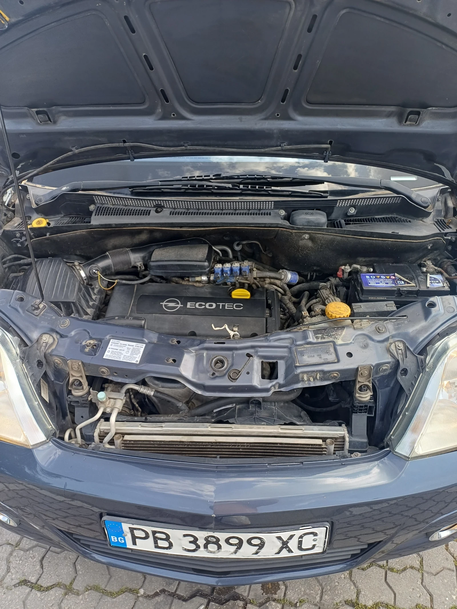 Opel Meriva Opel Meriva 1.6-105к.с. Facelift 2008 бензин-газ, снимка 13 - Автомобили и джипове - 54670672