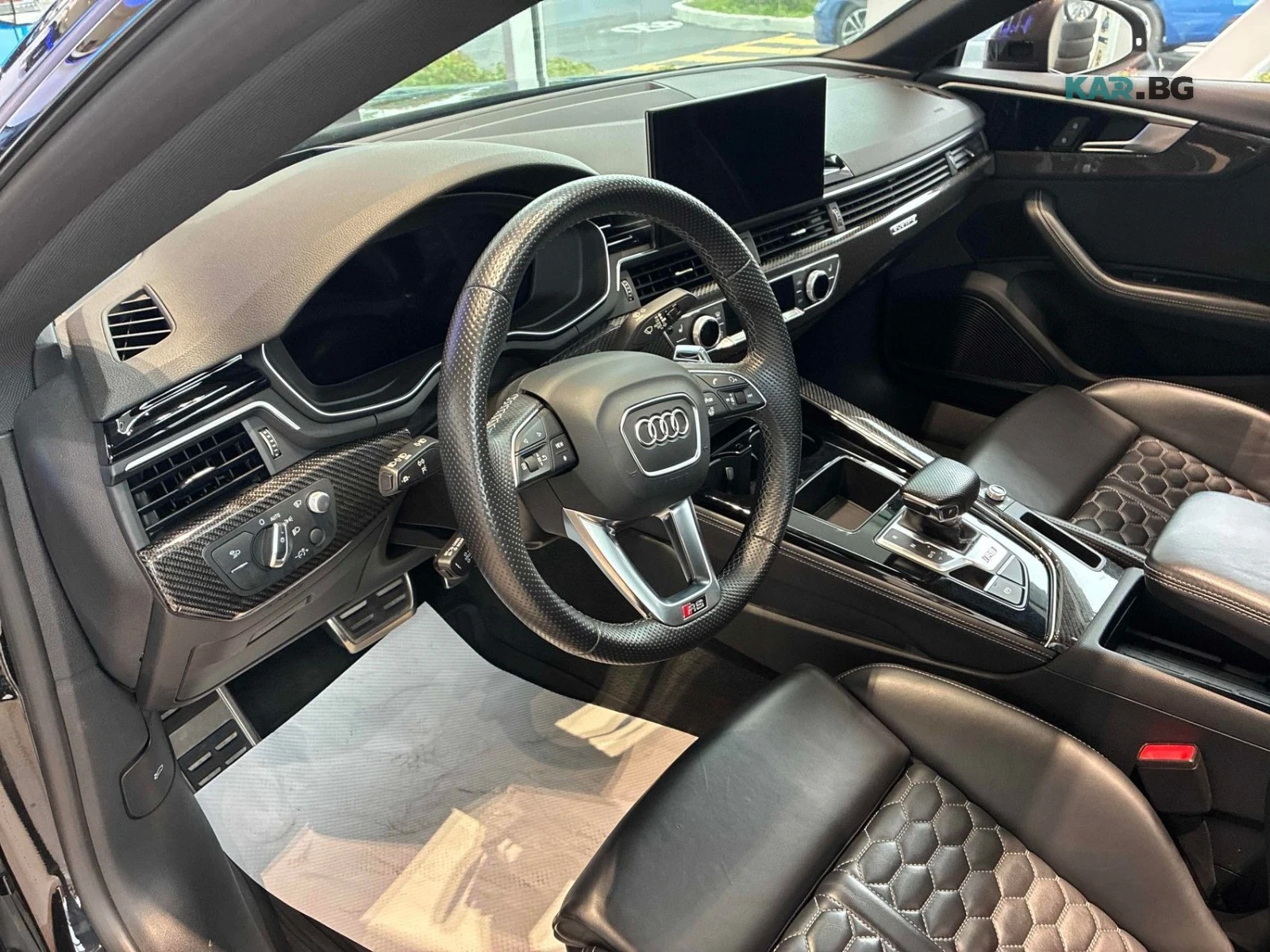 Audi Rs5 QUATTRO* BANG&OLUFSEN* PANO* 360* CARBON* ПОДГРЕВ*, снимка 5 - Автомобили и джипове - 55707459