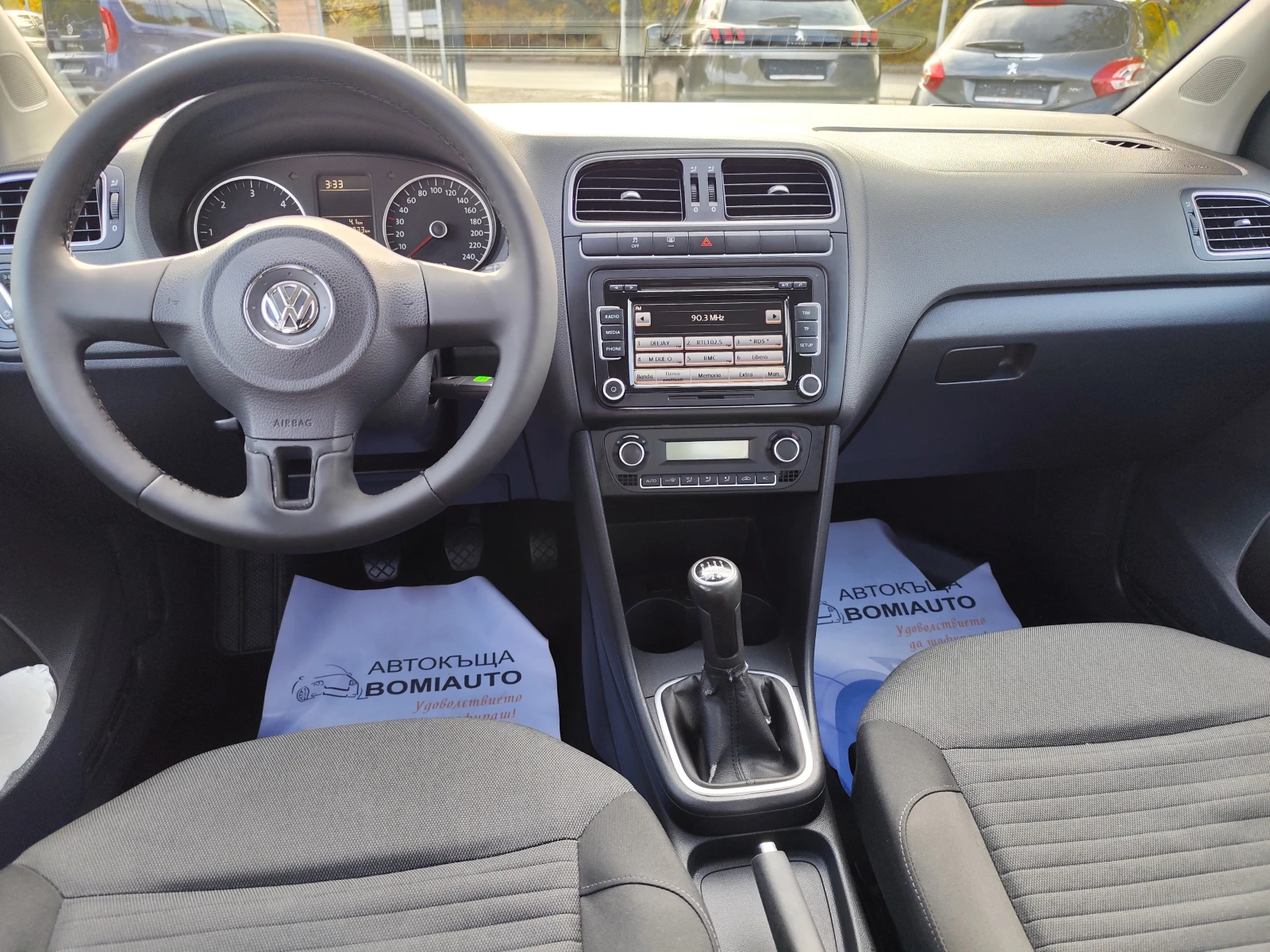VW Polo 1.2TDi* EURO5A* Klimatronik* , снимка 8 - Автомобили и джипове - 56506004