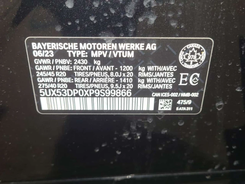 BMW X3 XDRIVE30I  CARFAX, снимка 7 - Автомобили и джипове - 53511015