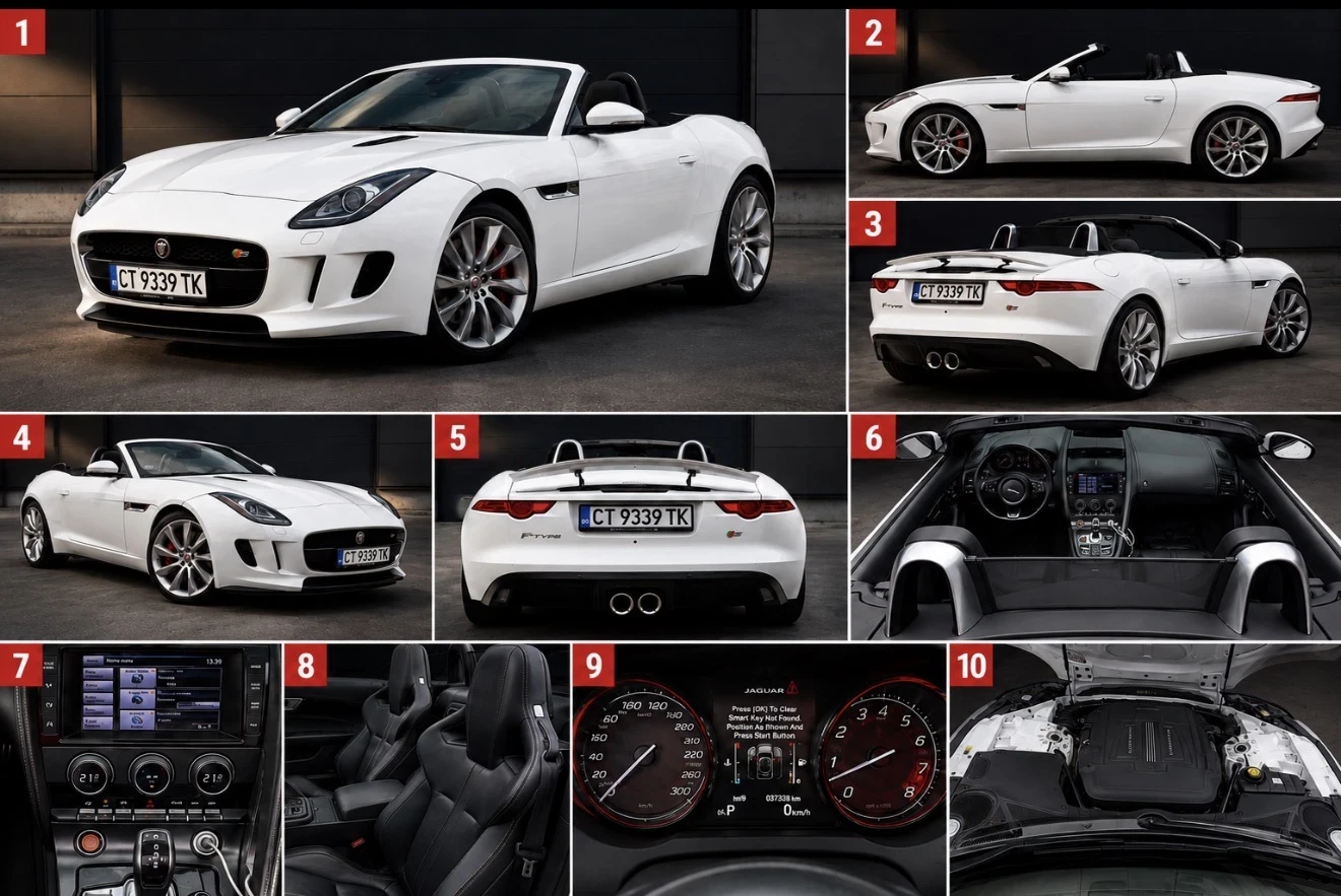 Jaguar F-Type Supercharged S Roadster-380�.�, ������! | Mobile.bg � ����������� 8