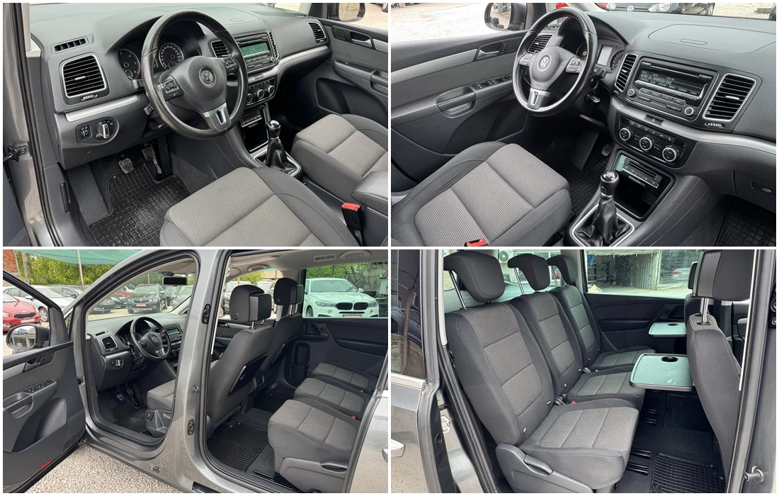 VW Sharan 2.0TDI-ОБСЛУЖЕН, снимка 16 - Автомобили и джипове - 54477815