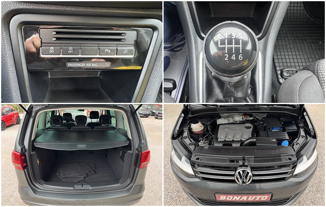 VW Sharan 2.0TDI-ОБСЛУЖЕН, снимка 15 - Автомобили и джипове - 54477815