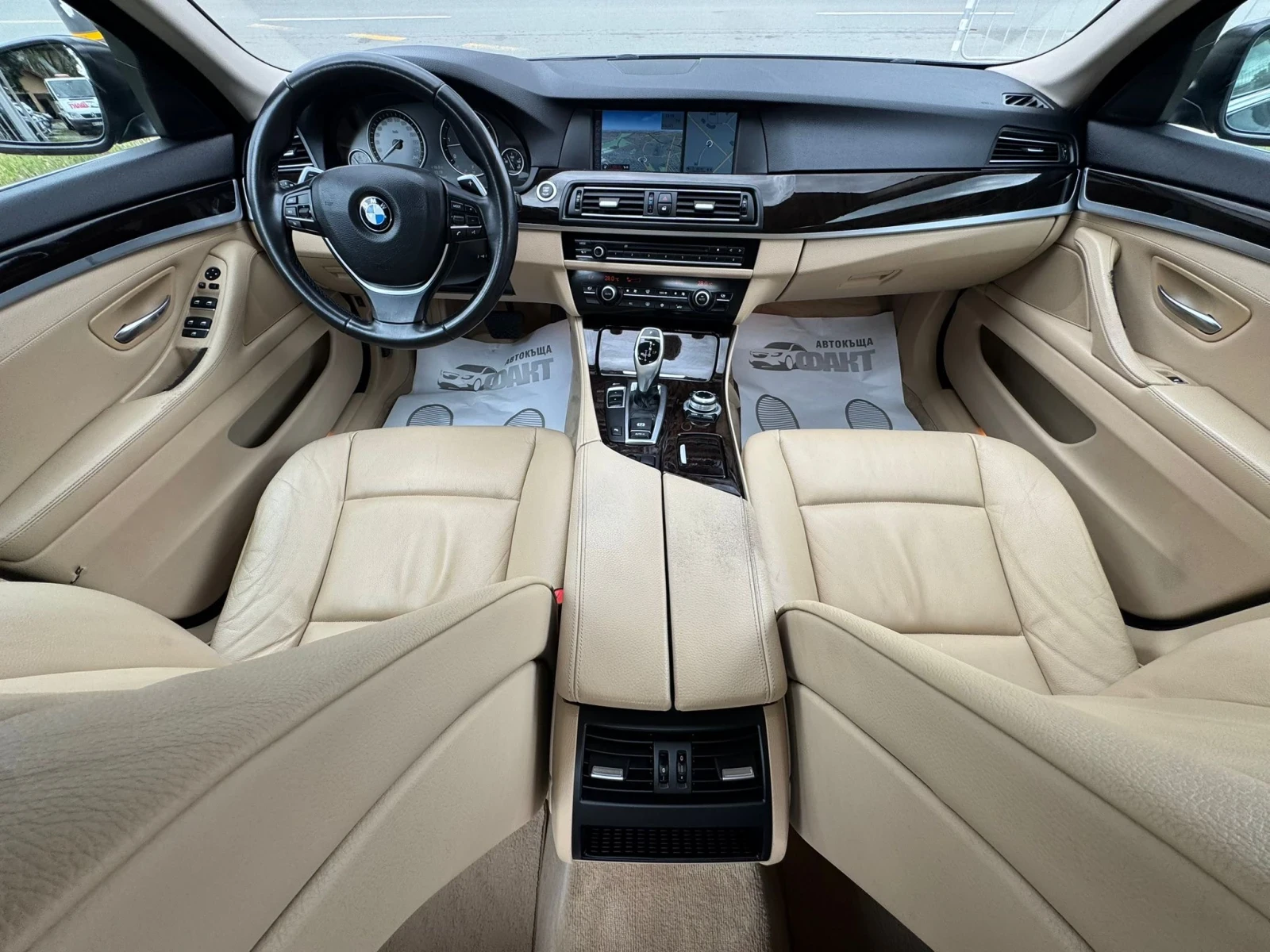 BMW 530 3.0D/AVTOMAT/NAVI/КОЖА, снимка 10 - Автомобили и джипове - 54652639