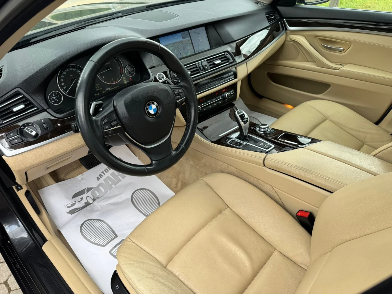 BMW 530 3.0D/AVTOMAT/NAVI/КОЖА, снимка 6 - Автомобили и джипове - 54652639