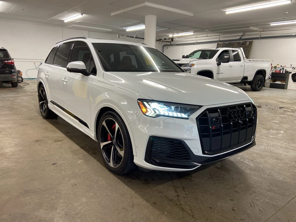 Audi SQ7 ОБДУХ/ПАНО/360/BANG AND OLUFSEN/АВТОКРЕДИТИРАНЕ - изображение 3