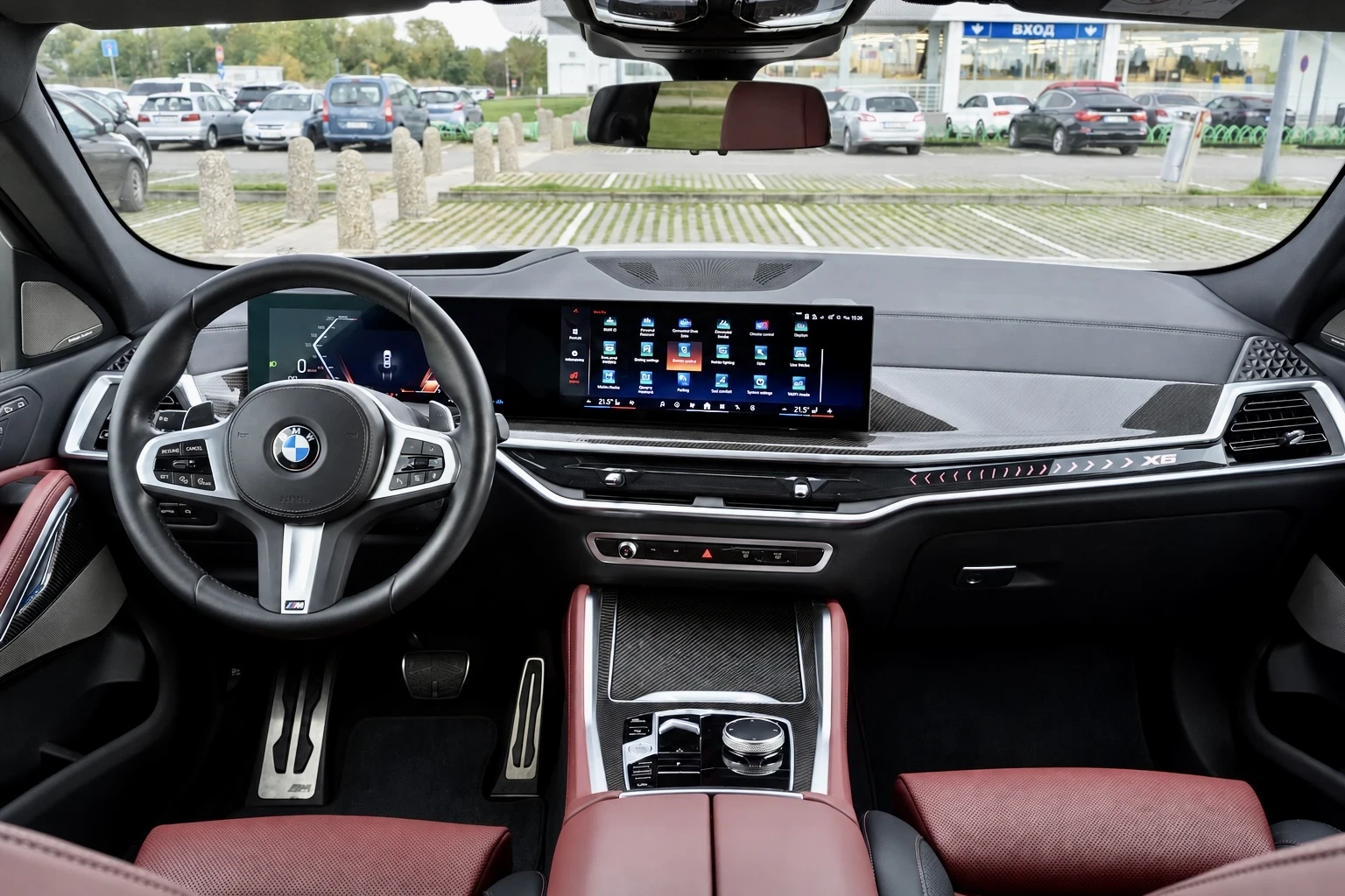 BMW X6 * 3.0d* xDrive* M Sport* Face* H&K* Iconic* HUD*  | Mobile.bg � ����������� 10