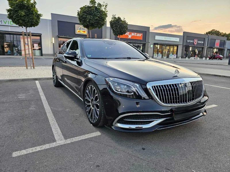 Mercedes-Benz S 350 MAYBACH-FACE-LED-LONG-PANORAMA-BURMESTER-DE!, снимка 2 - Автомобили и джипове - 52252521