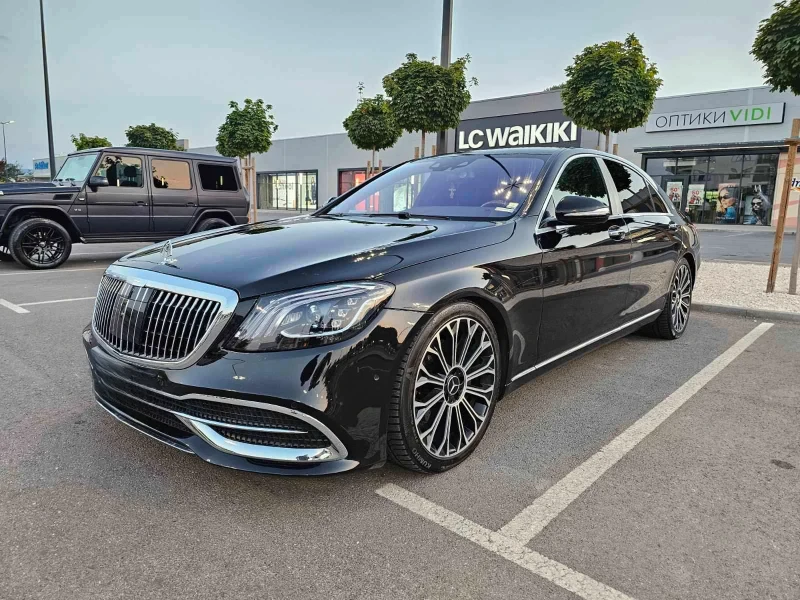 Mercedes-Benz S 350 MAYBACH-FACE-LED-LONG-PANORAMA-BURMESTER-DE!, снимка 3 - Автомобили и джипове - 52252521