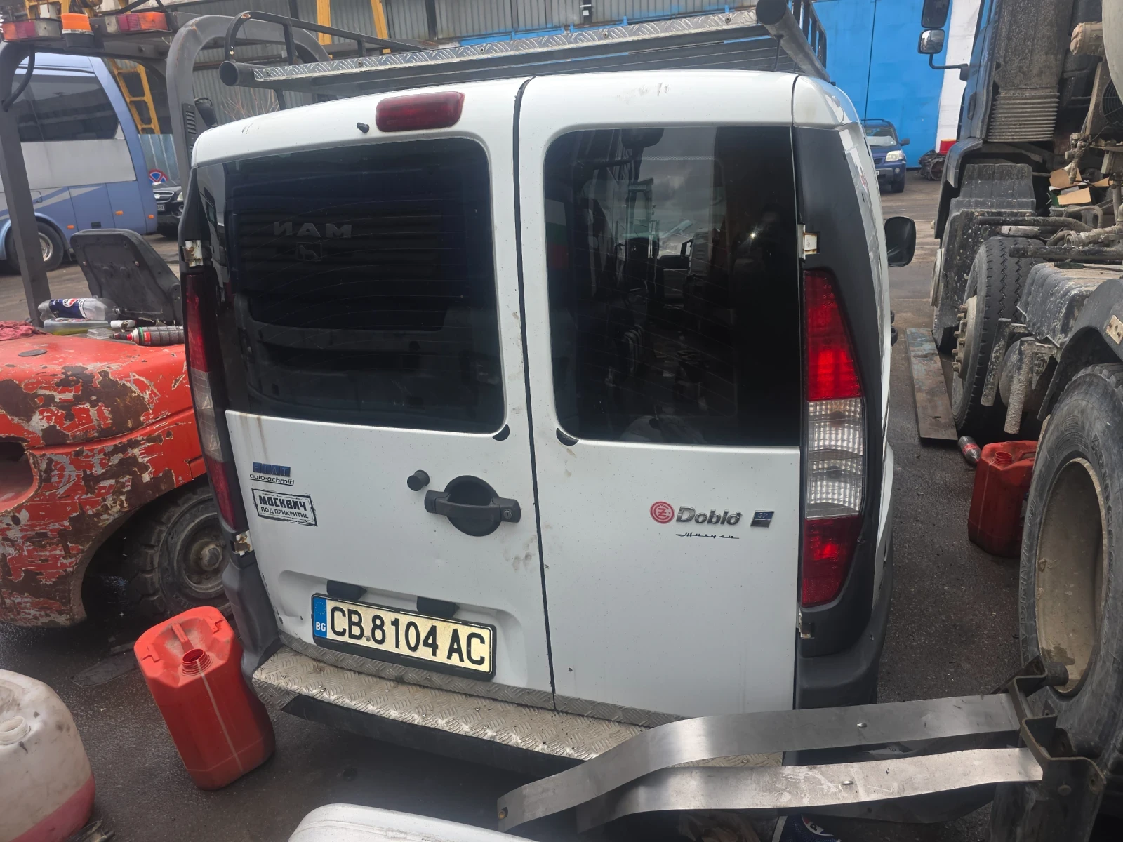 Fiat Doblo 1.9d, снимка 5 - Автомобили и джипове - 54629046