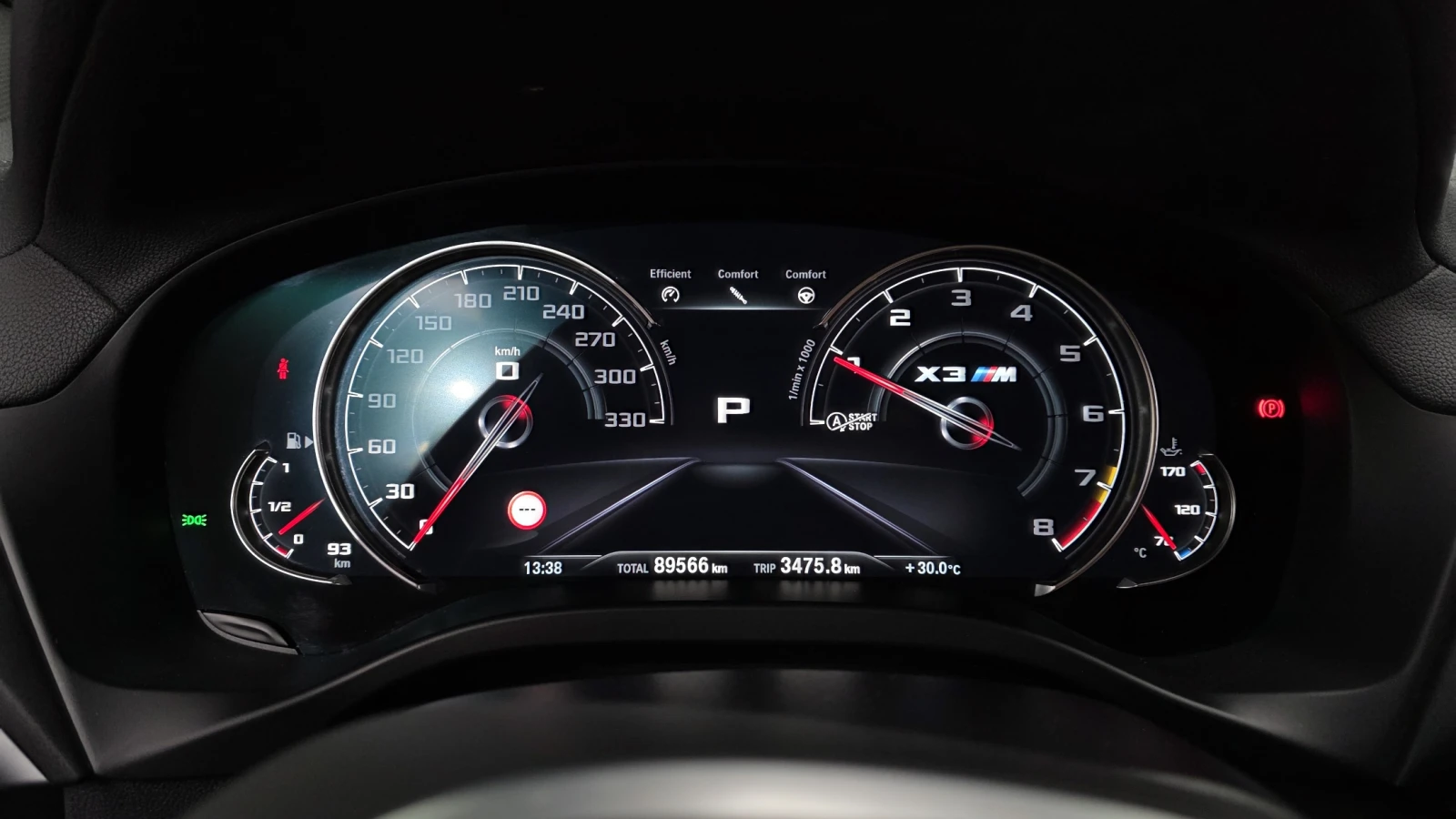 BMW X3 M COMPETITION* HARMAN* 360* HUD* DIS* ОБДУХ* СОБСТ, снимка 8 - Автомобили и джипове - 56179604