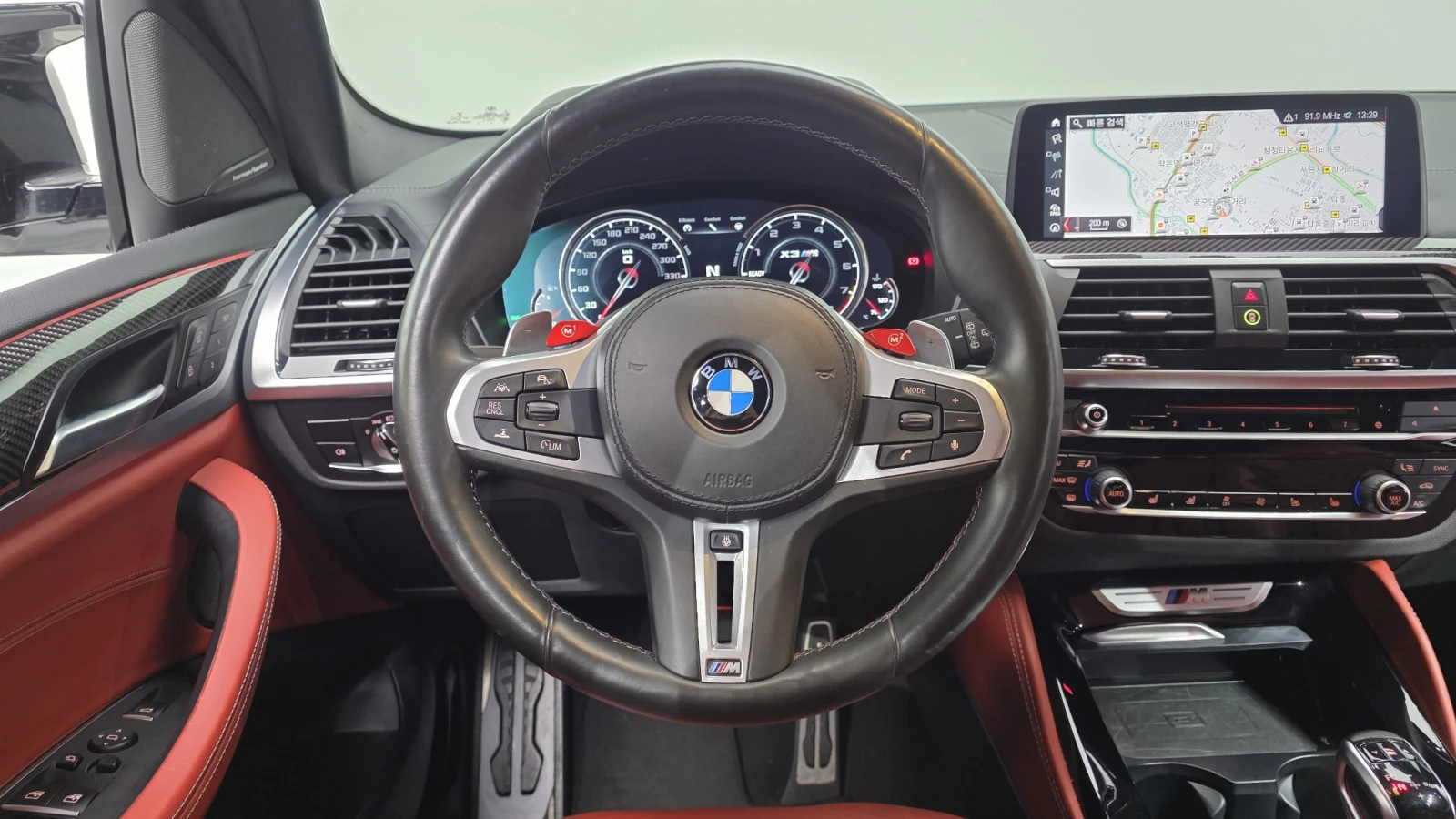BMW X3 M COMPETITION* HARMAN* 360* HUD* DIS* ОБДУХ* СОБСТ, снимка 6 - Автомобили и джипове - 56179604