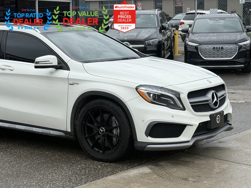 Mercedes-Benz GLA 45 AMG PANORAMA/HARMAN/ALCANTARA/, снимка 4 - Автомобили и джипове - 56215973