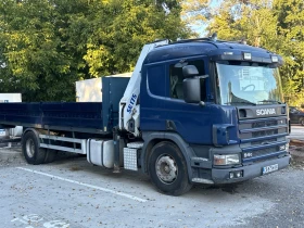 Scania P 310 Бордови с кран, снимка 1