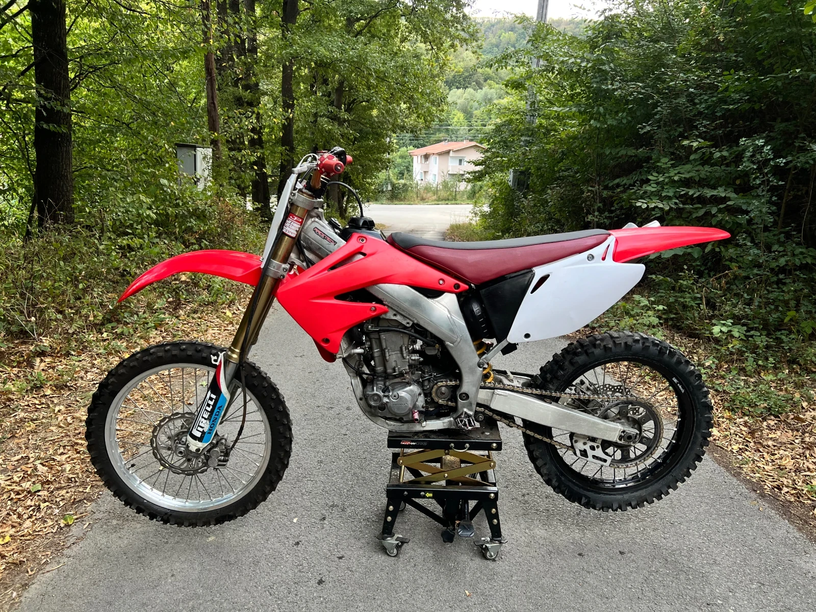 Honda Crf Чист Крос, 450cc 2003г., снимка 6 - Мотоциклети и мототехника - 56201780