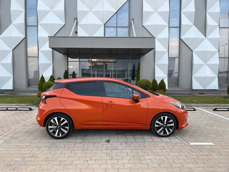 Nissan Micra 1.0i Автомат/Навигация/Ленти/Знаци/Дистроник, снимка 6 - Автомобили и джипове - 48054177