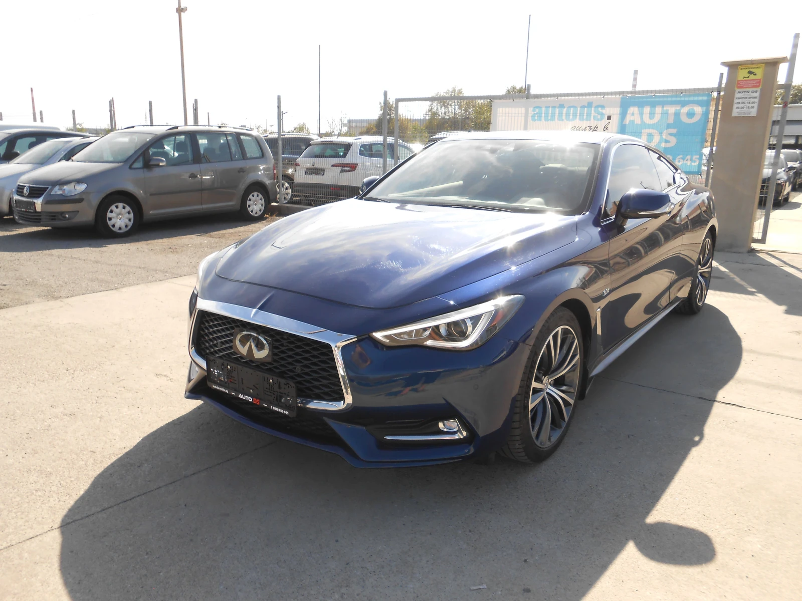 Infiniti Q 60S-AWD-3.0T-360kameri-keyless-70.000km, снимка 1