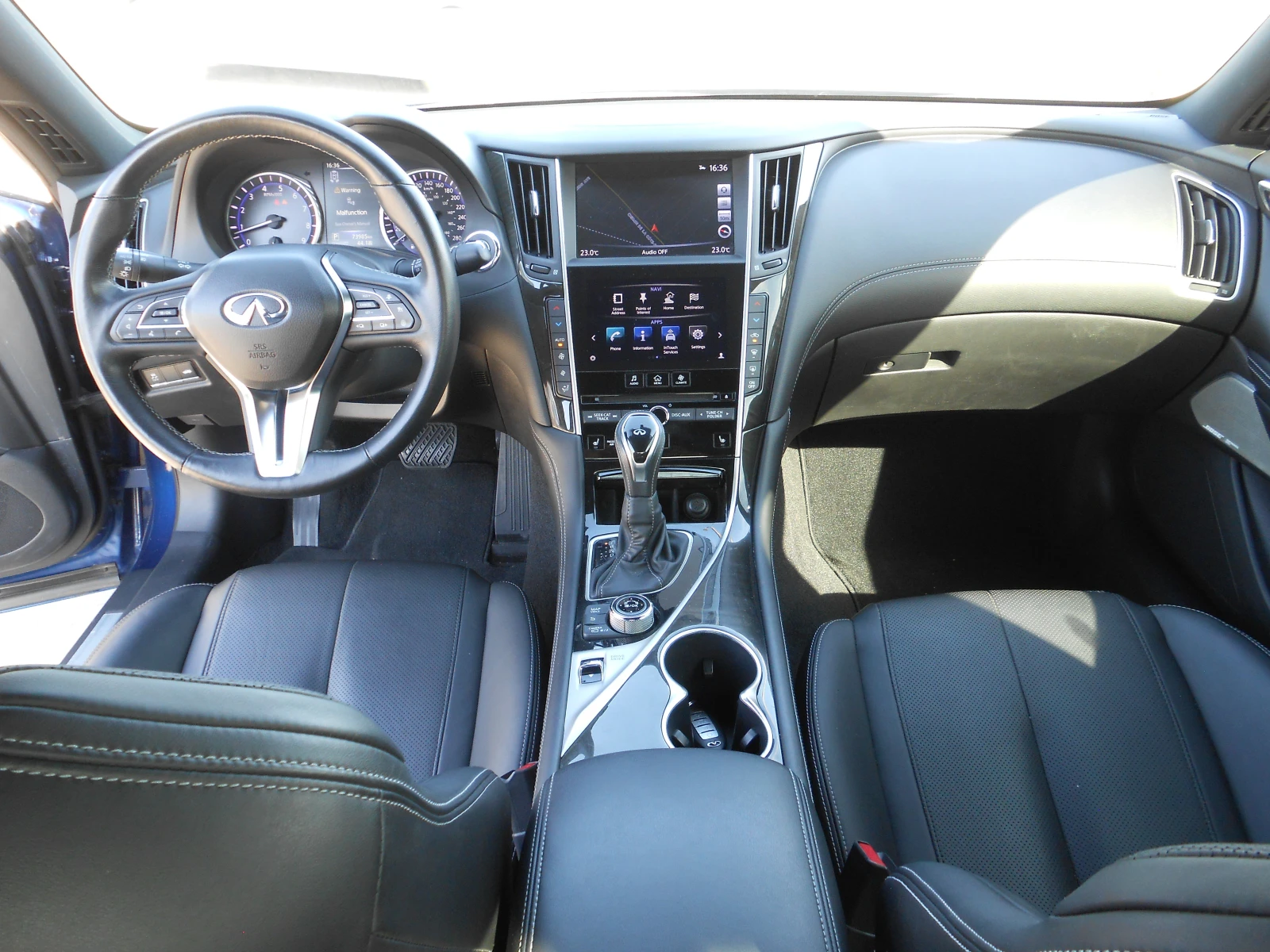 Infiniti Q 60S-AWD-3.0T-360kameri-keyless-70.000km | Mobile.bg — изображение 14