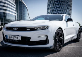 Chevrolet Camaro * V8 * 2SS + 1LE * Summit White (CARFAX) | Mobile.bg    1