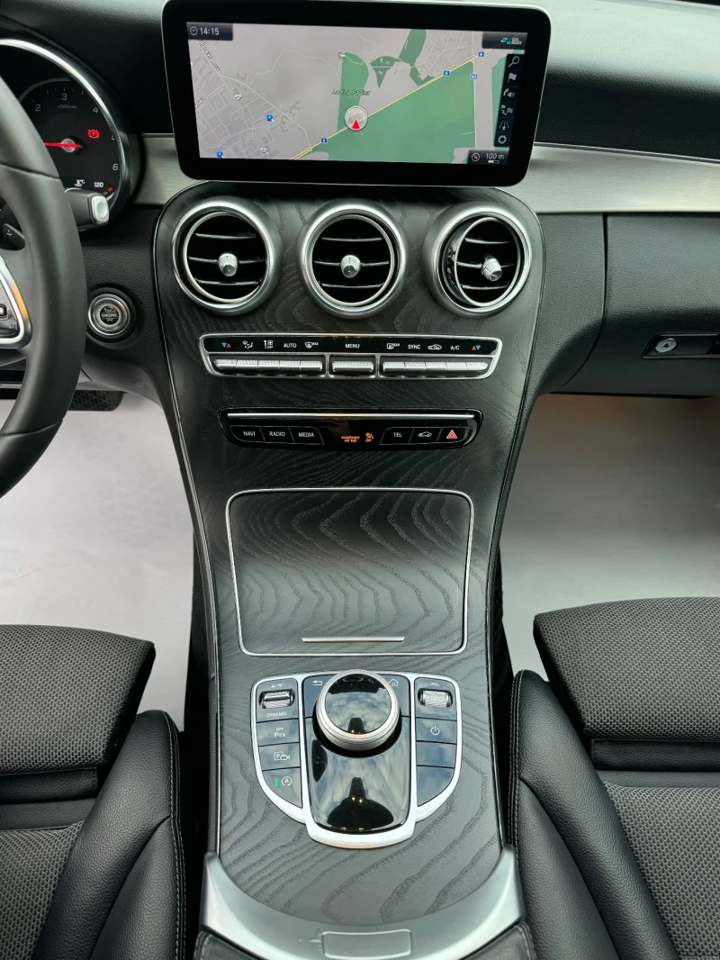 Mercedes-Benz C 200 C63s AMG-Пакет FACE-9G FULL-LED DISTRONIC КАМЕРА, снимка 13 - Автомобили и джипове - 47930079