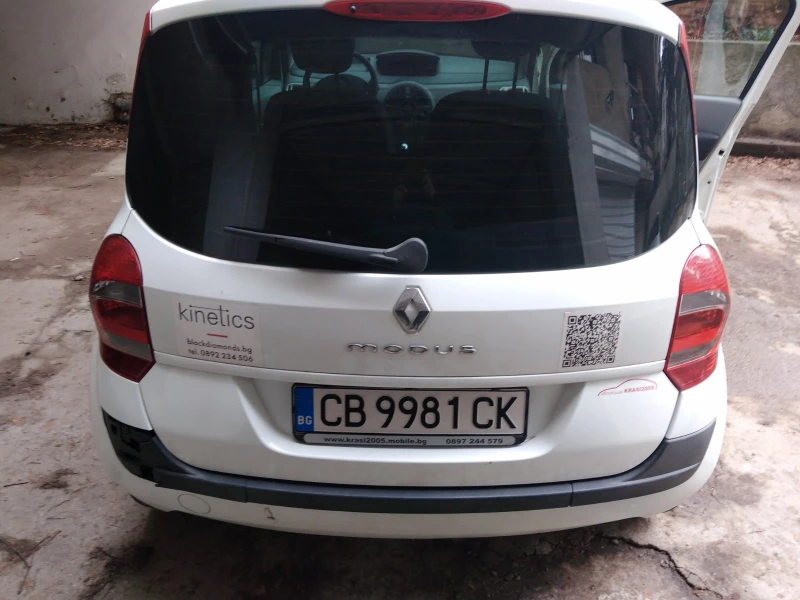 Renault Modus бензин /природен газ, снимка 2 - Автомобили и джипове - 52819630