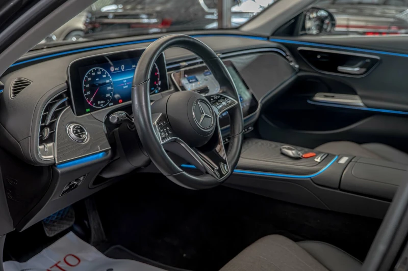 Mercedes-Benz E 220 d/Avantgarde/Virtual/Панорама/MBUX/Pre-Safe/Therma, снимка 7 - Автомобили и джипове - 53272898