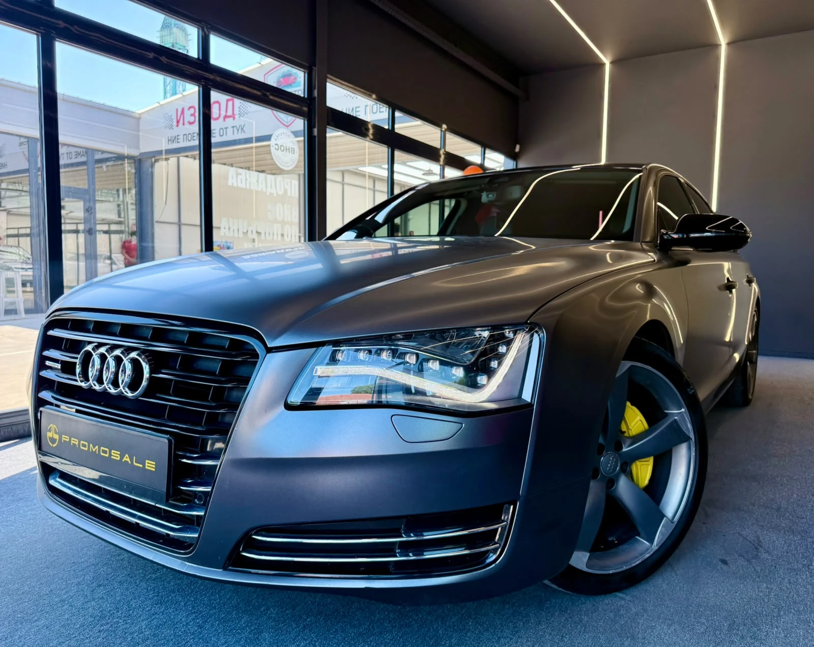 Audi A8 Quattro* Bose* Подгрев* PPF* Лизинг , снимка 3 - Автомобили и джипове - 54836655