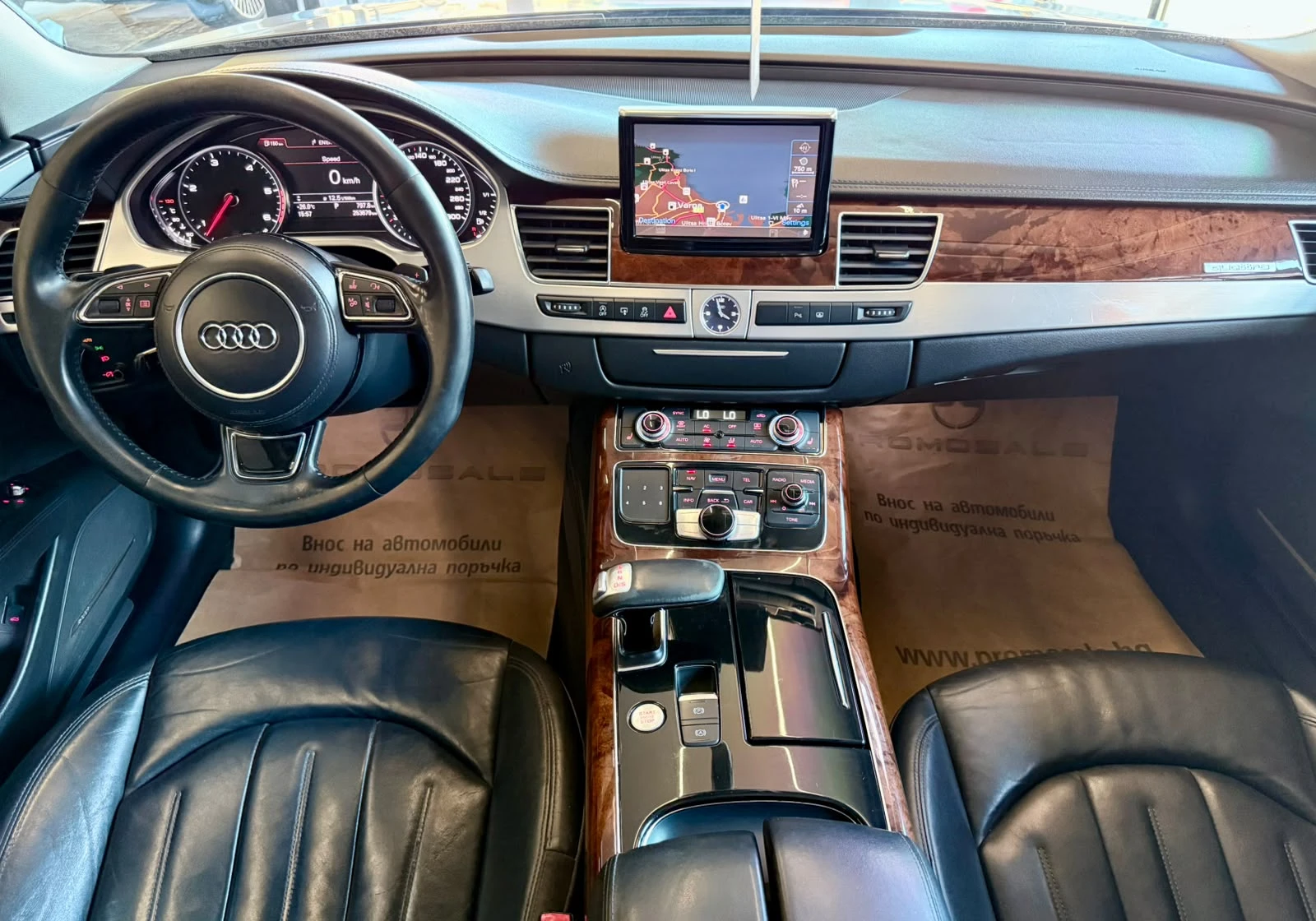 Audi A8 Quattro* Bose* Подгрев* PPF* Лизинг , снимка 9 - Автомобили и джипове - 54836655