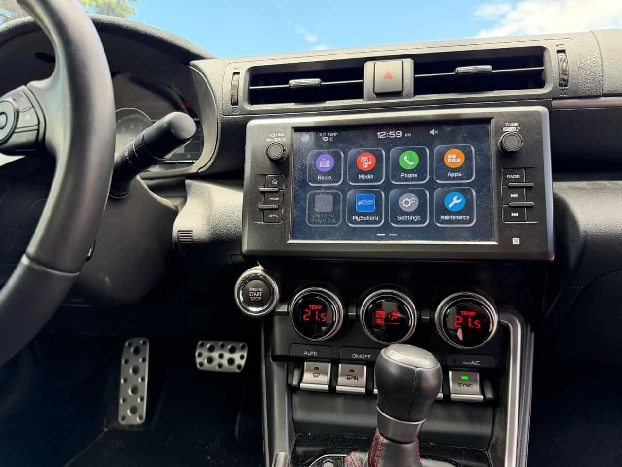 Subaru BRZ | Sport tech | ПОДГРЕВ | АЛКАНТАРА | CARFAX | , снимка 12 - Автомобили и джипове - 55014688