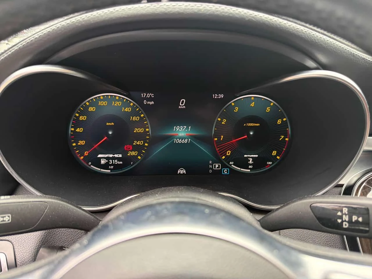 Mercedes-Benz C 43 AMG * 43 * АВТОКРЕДИТ БЕЗ ПЪРВОНАЧАЛНА ВНОСКА* , снимка 8 - Автомобили и джипове - 55427273