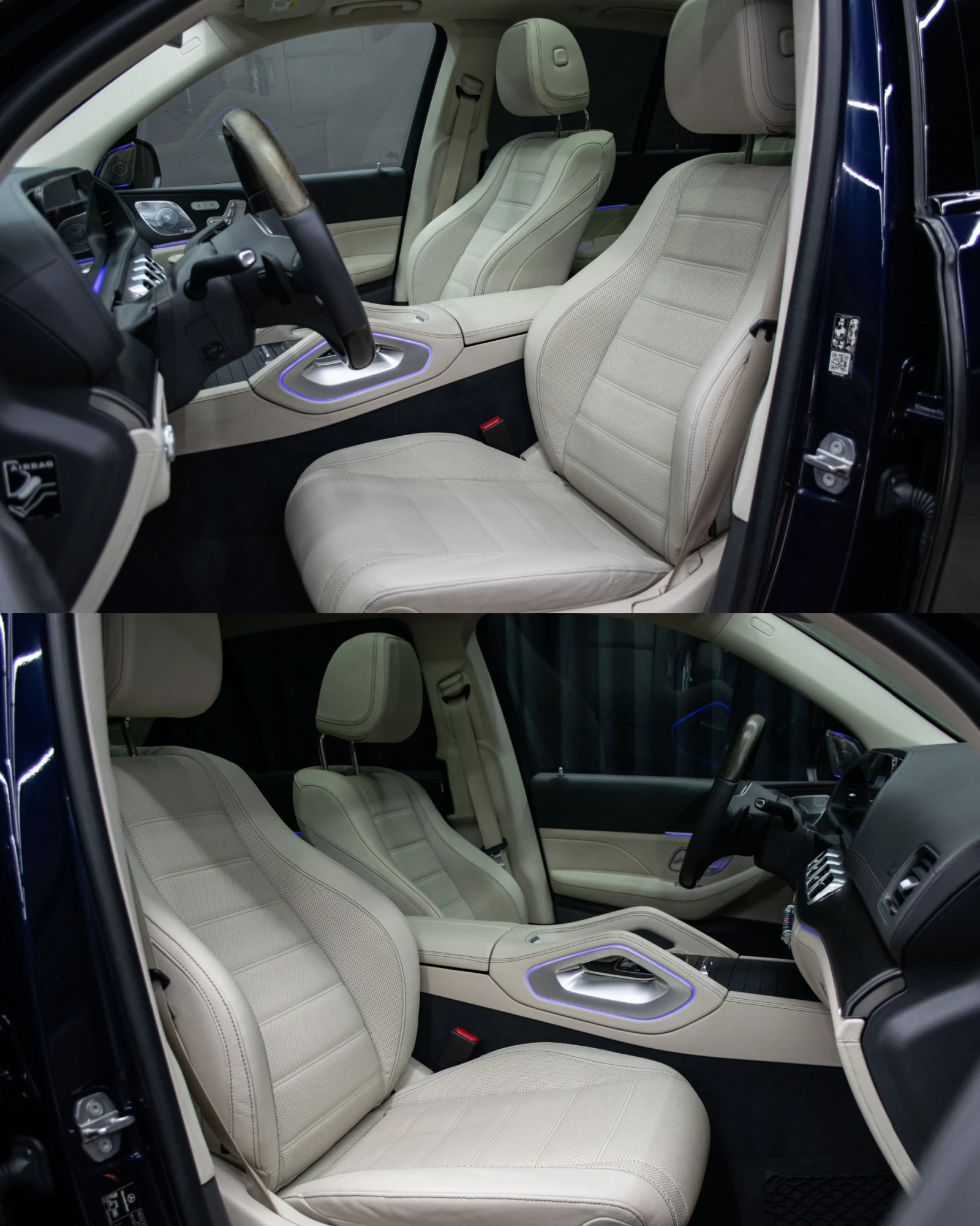 Mercedes-Benz GLE 400 d/AMG/Multibeam/Burmester/РеаленПробег/Серв.Ист. , снимка 8 - Автомобили и джипове - 53987743