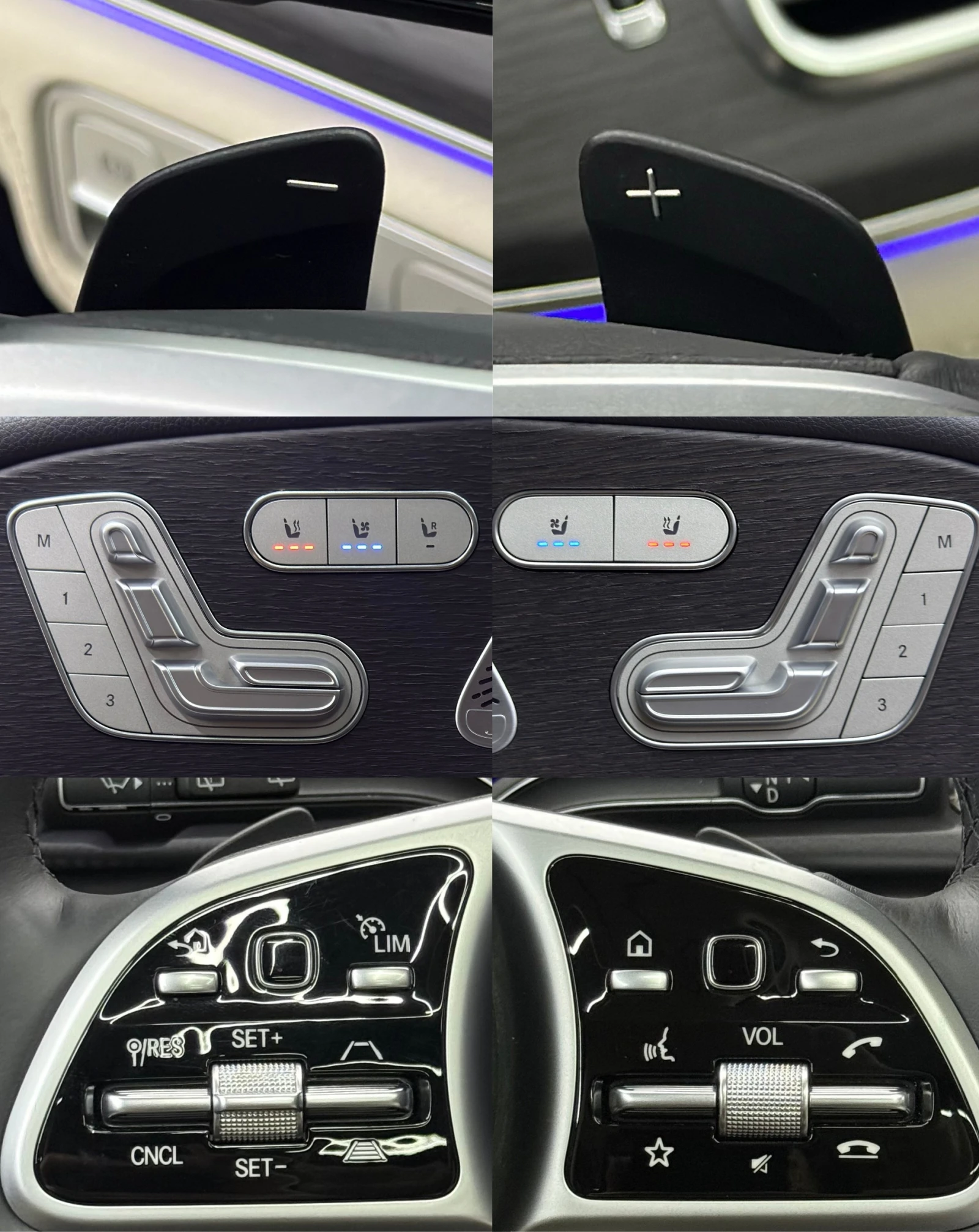 Mercedes-Benz GLE 400 d/AMG/Multibeam/Burmester/РеаленПробег/Серв.Ист. , снимка 10 - Автомобили и джипове - 53987743