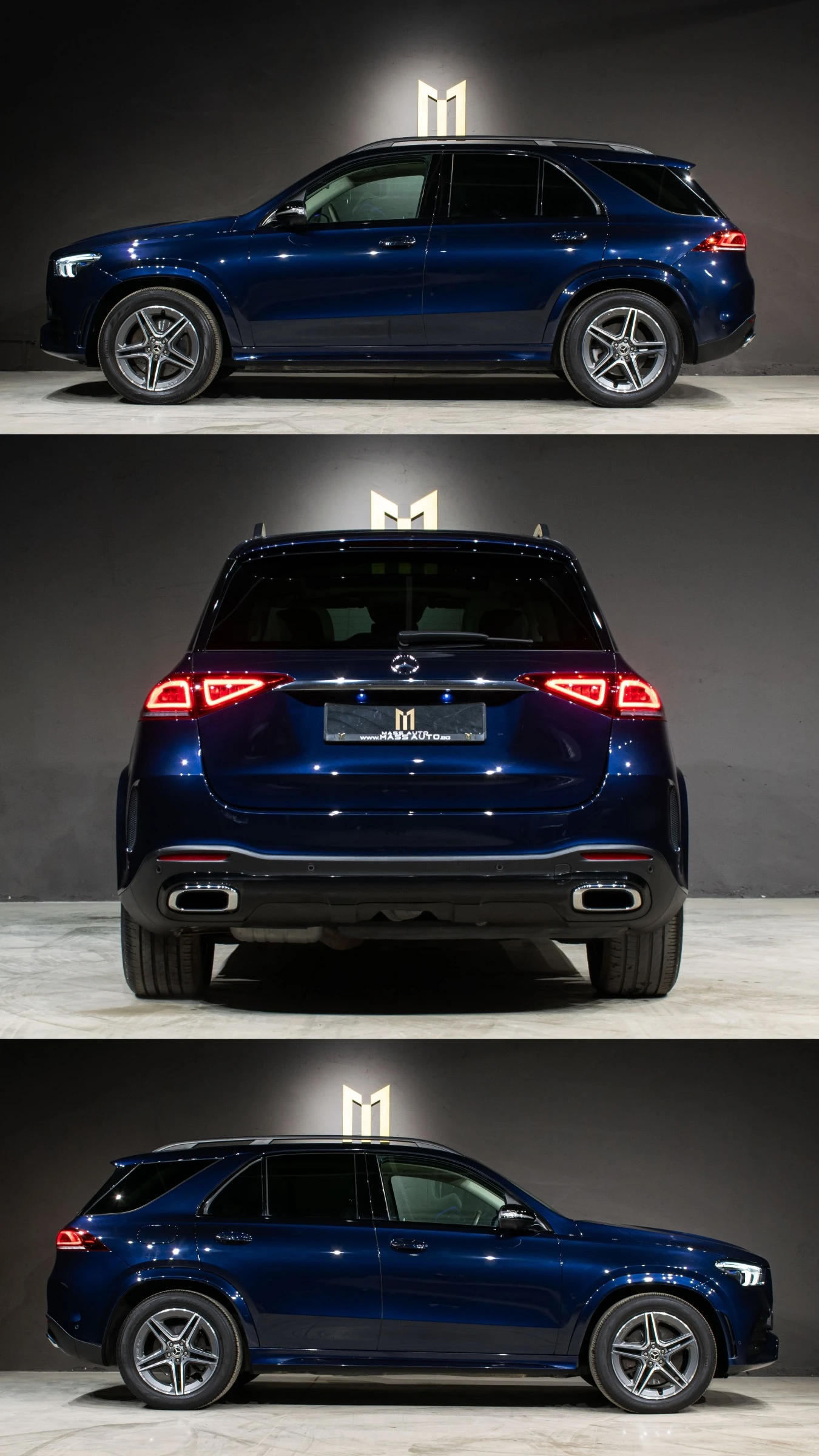 Mercedes-Benz GLE 400 d/AMG/Multibeam/Burmester/РеаленПробег/Серв.Ист. , снимка 4 - Автомобили и джипове - 53987743