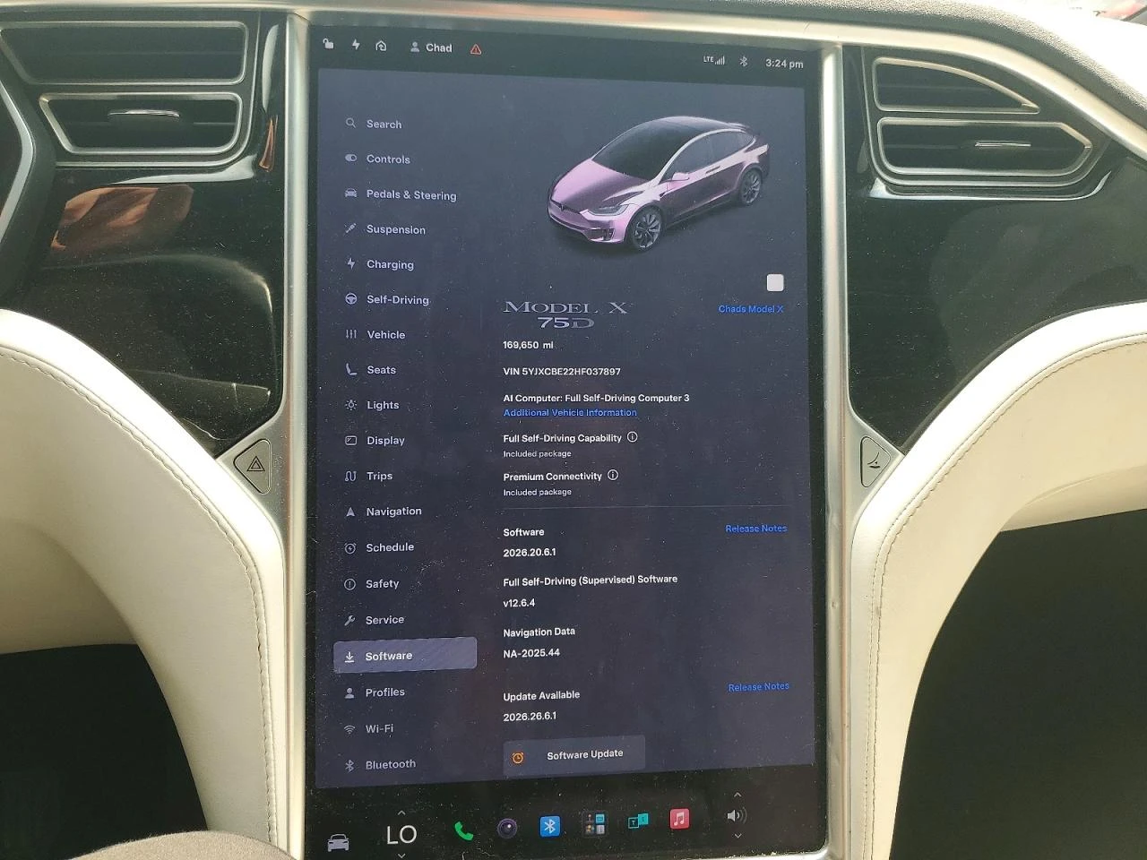Tesla Model X 75D AWD, снимка 9 - Автомобили и джипове - 56332257