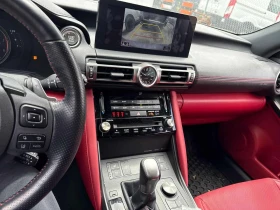 Lexus IS 350 | ПОДГРЕВ | ОБДУХВАНЕ | ЧЕРВЕН САЛОН | F SPORT | , снимка 9