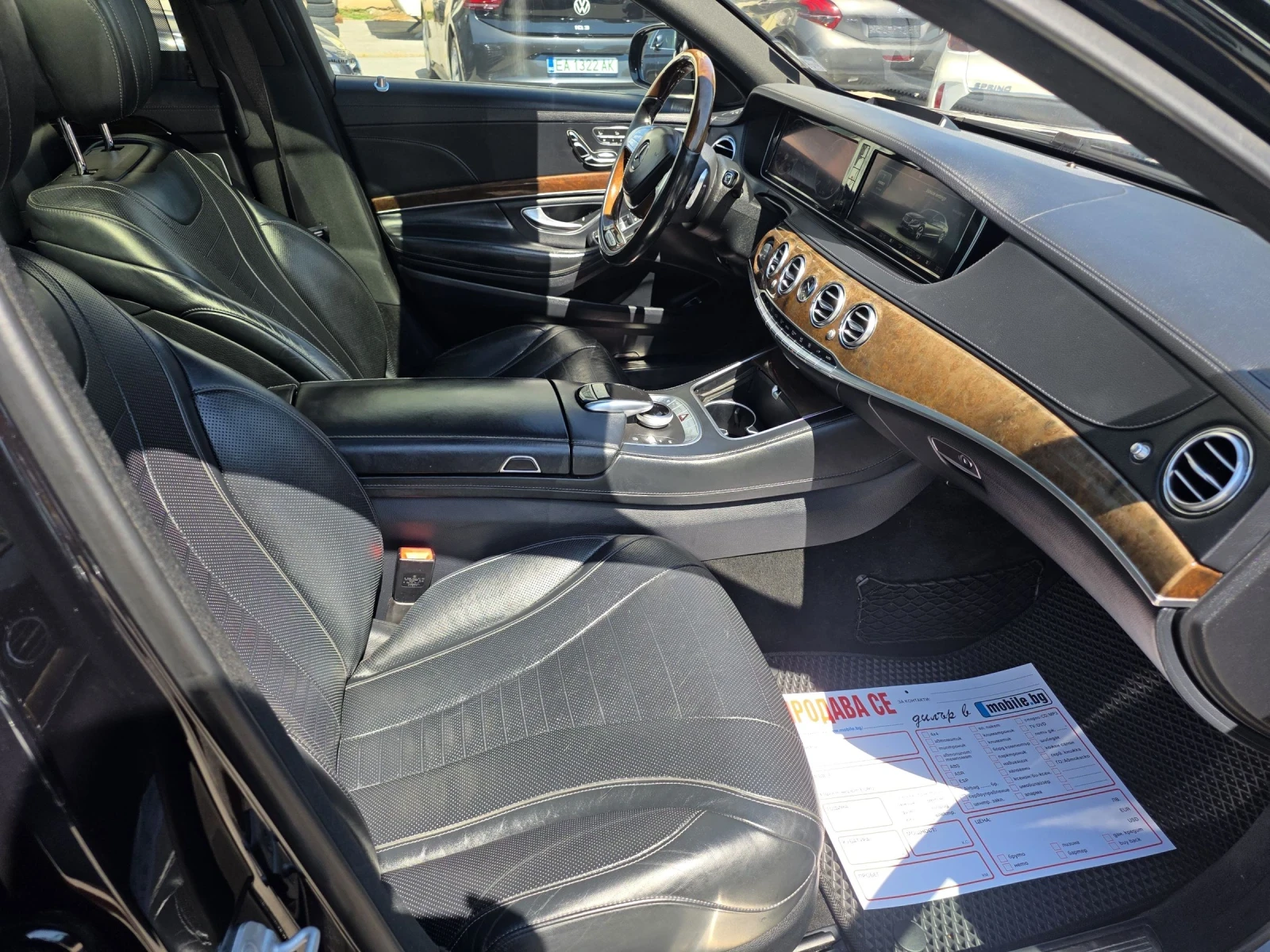Mercedes-Benz S 350 S 350 cdi, long, amg pack, 4 matic, burnmester, ли, снимка 12 - Автомобили и джипове - 55545998