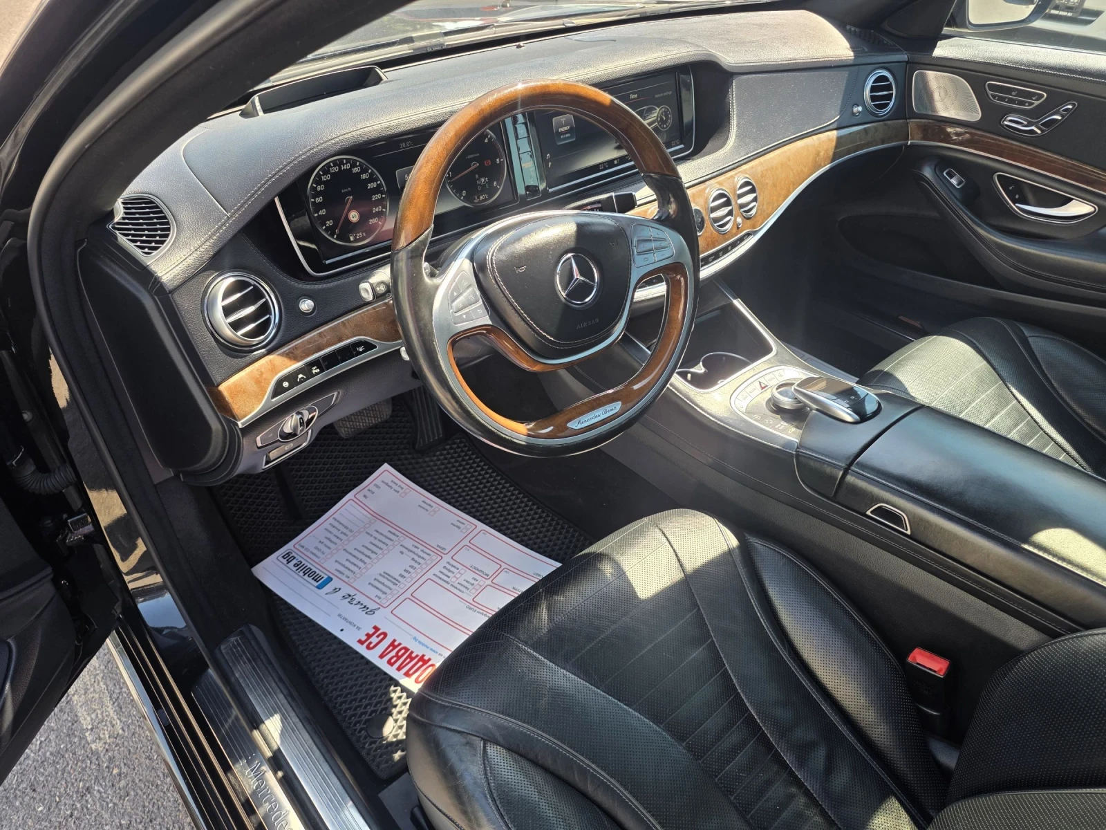 Mercedes-Benz S 350 S 350 cdi, long, amg pack, 4 matic, burnmester, ли, снимка 8 - Автомобили и джипове - 55545998