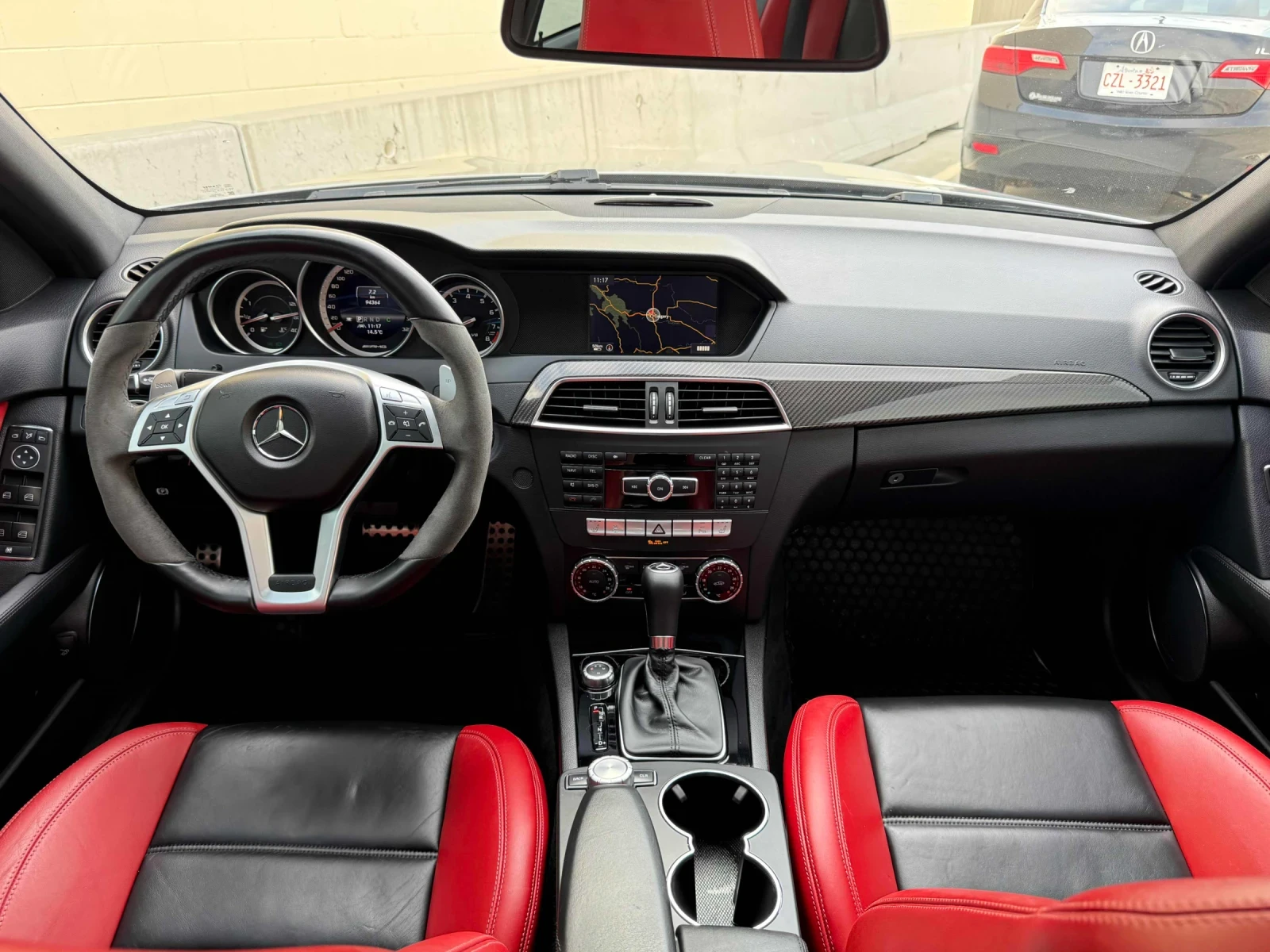 Mercedes-Benz C 63 AMG P31 AMG Development Package* 2Ключа* KEYLESS* CARF, снимка 12 - Автомобили и джипове - 55696409