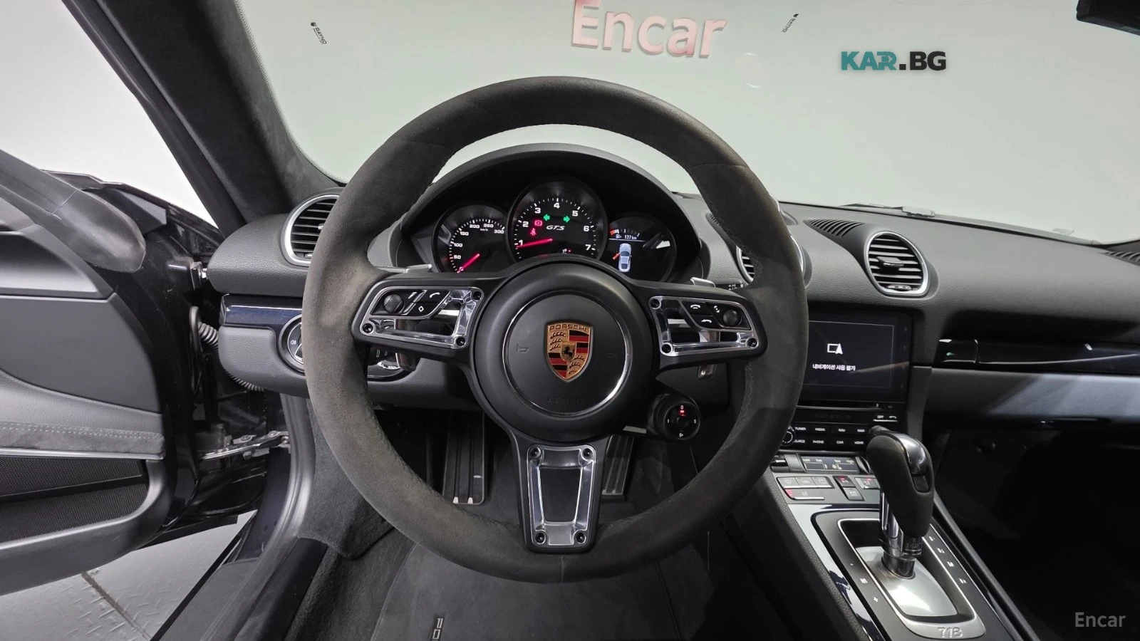 Porsche Cayman 718* GTS 2.5* КОЖА* ОБДУХВ* ПОДГРЕВ* НАВИ* PDK, снимка 12 - Автомобили и джипове - 56030872