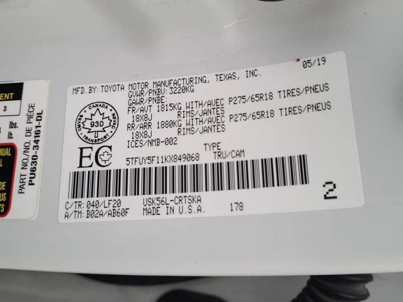 Toyota Tundra * TRD PRO CREW CAB STD BED * CARFAX * БЕЗ ПЪРВОНАЧ, снимка 7 - Автомобили и джипове - 53035806