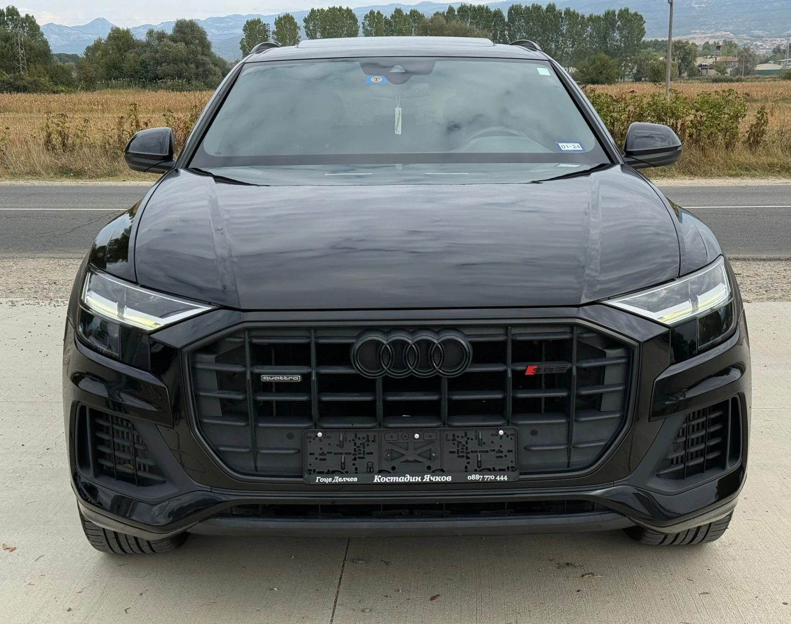 Audi Q8 55 TFSI S-line/92000км/Панорама/22zoll/Лизинг, снимка 1