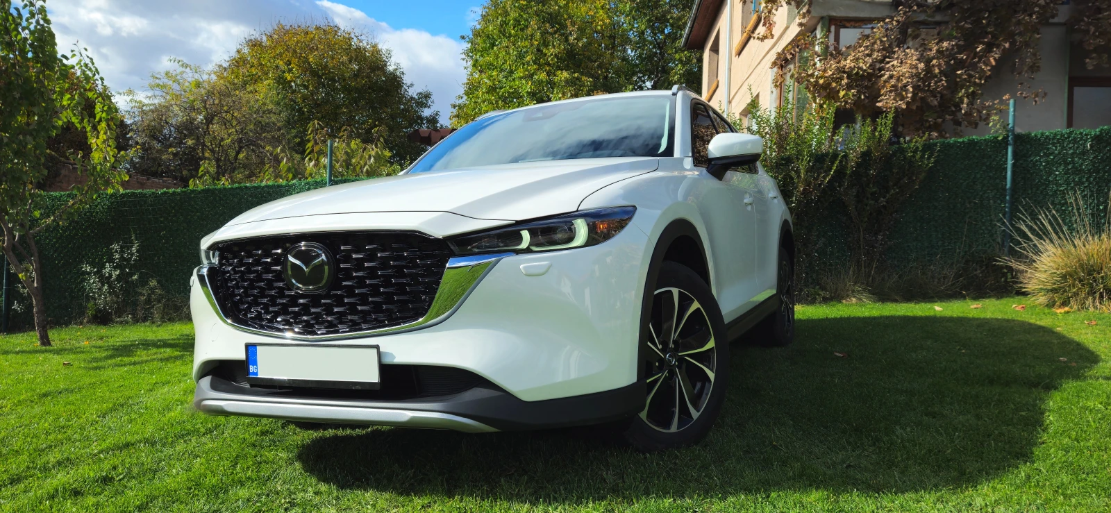 Mazda CX-5 PREMIUM PLUS; RHODIUM WHITE; 4X4; 20000KM  | Mobile.bg   1