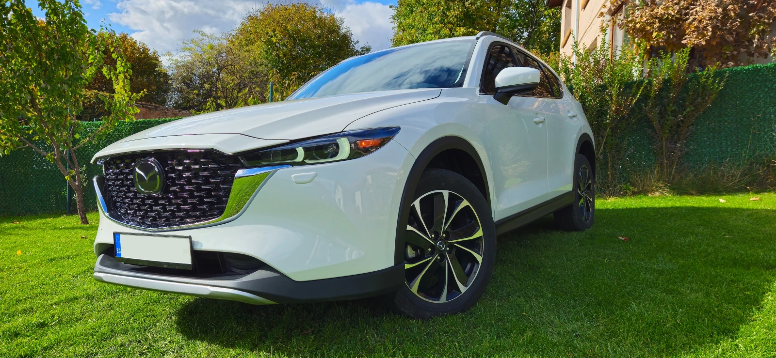 Mazda CX-5 PREMIUM PLUS; RHODIUM WHITE; 4X4; 20000KM  | Mobile.bg   3