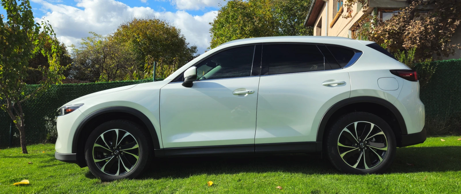 Mazda CX-5 PREMIUM PLUS; RHODIUM WHITE; 4X4; 20000KM  | Mobile.bg   5