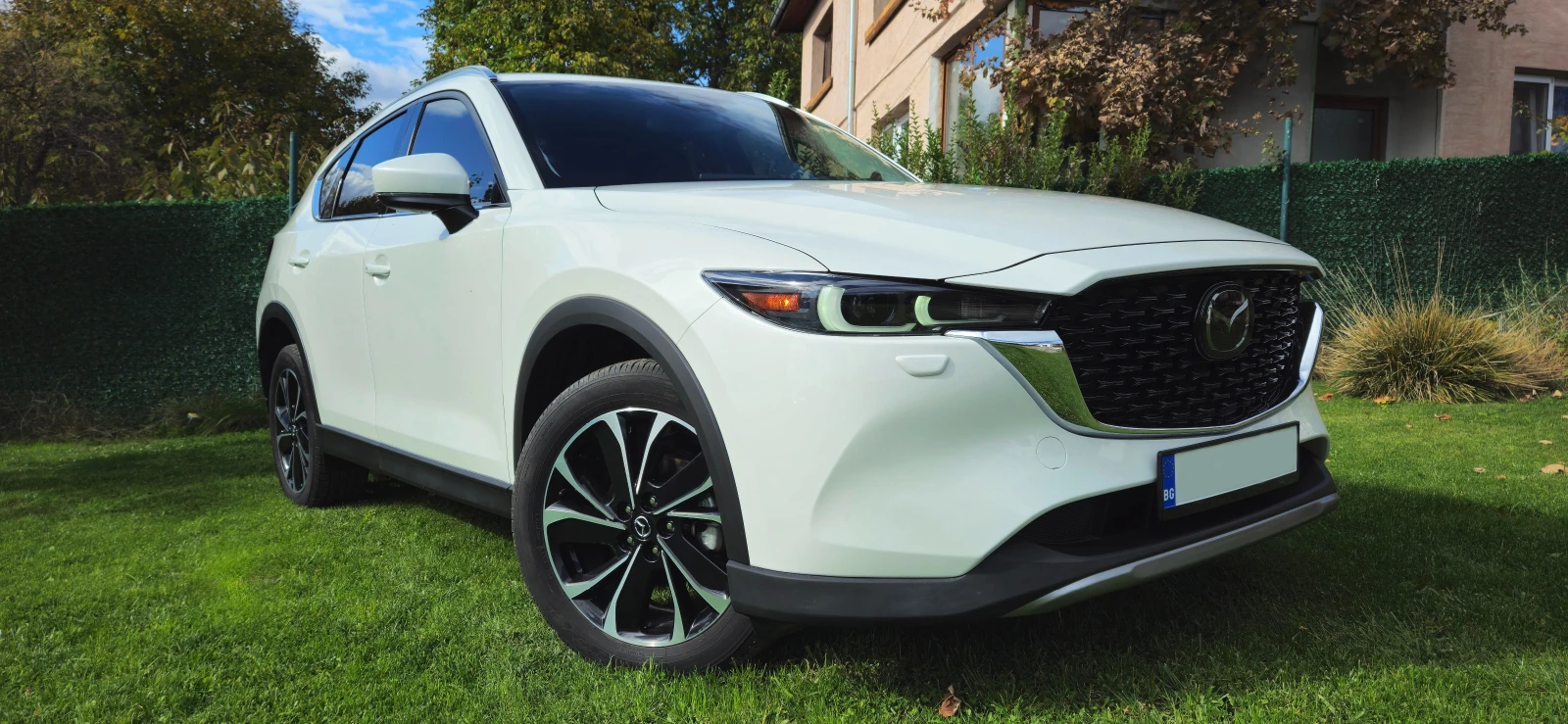 Mazda CX-5 PREMIUM PLUS; RHODIUM WHITE; 4X4; 20000KM  | Mobile.bg   4