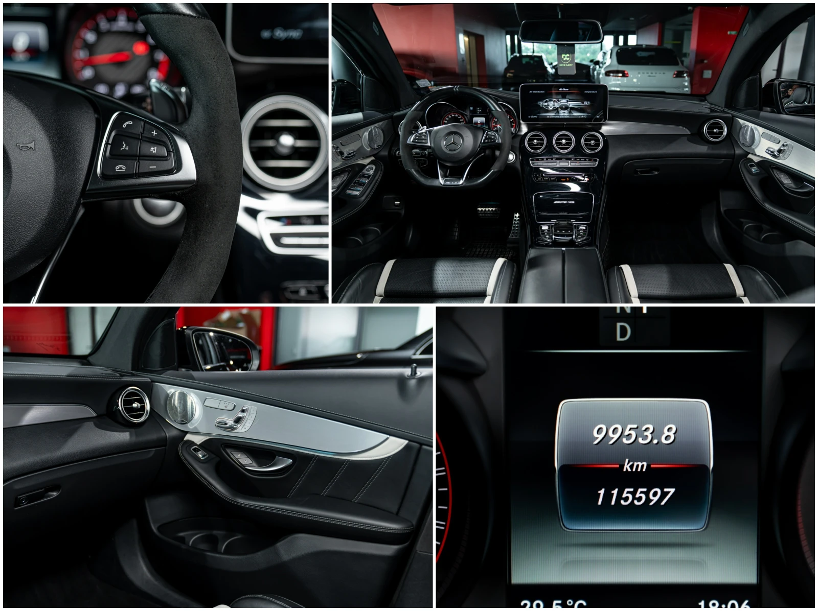 Mercedes-Benz GLC 63 AMG S* AMG* 4matic, снимка 15 - Автомобили и джипове - 55300045