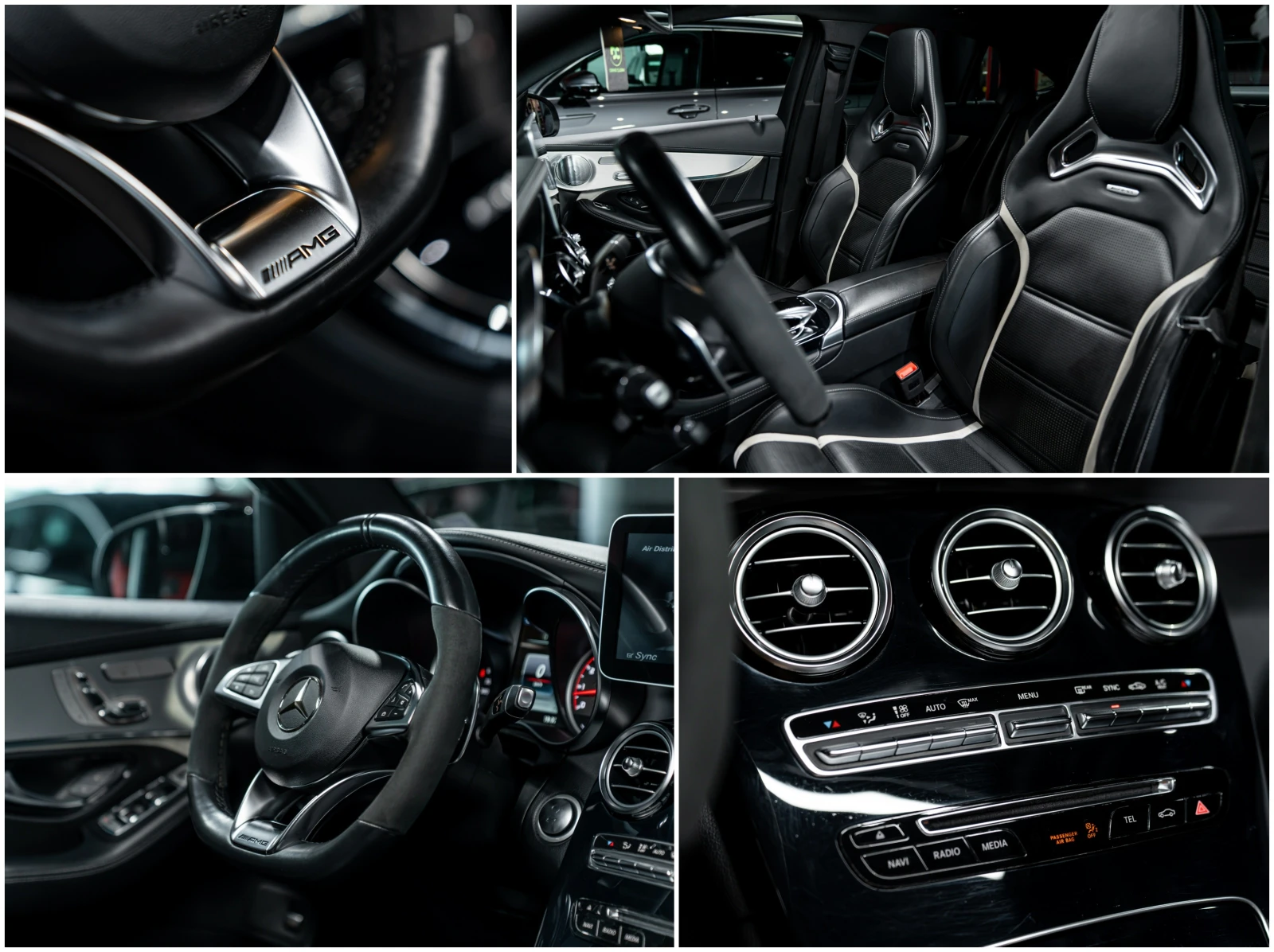 Mercedes-Benz GLC 63 AMG S* AMG* 4matic, снимка 11 - Автомобили и джипове - 55300045
