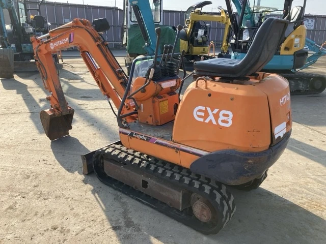 Багер Hitachi EX8 - ОЧАКВАН ВНОС 10.07.2026!!!, снимка 3 - Индустриална техника - 53965386